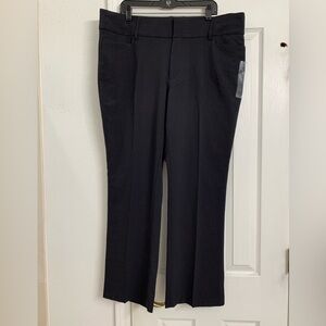 NWT Nine West Black Bootcut Trousers 18